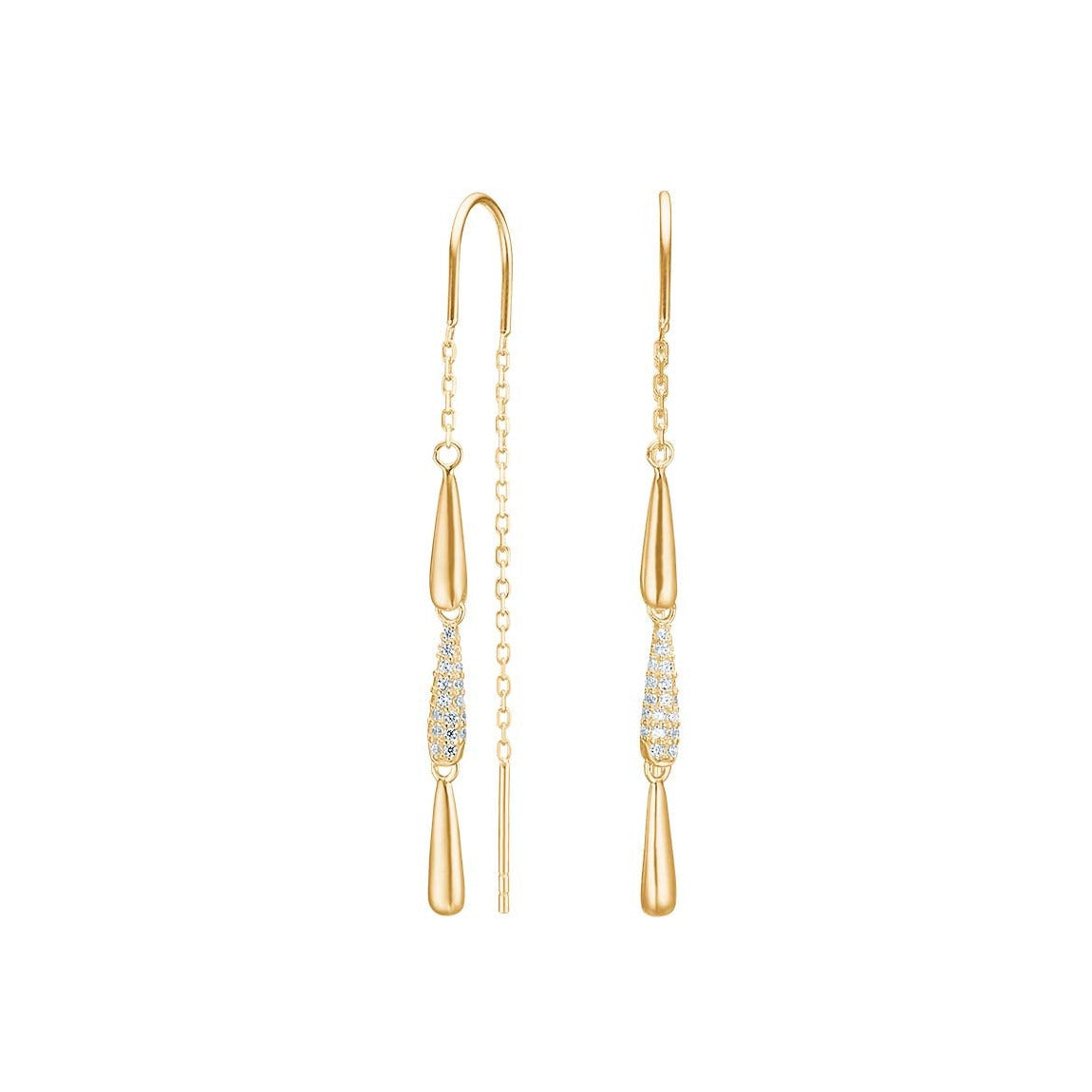 Joanlinor forgyldte ørehængere - 30454545900