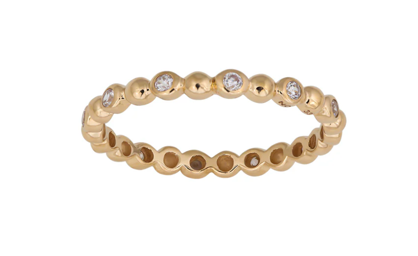 Siersbøl kugle ring i 8 kt