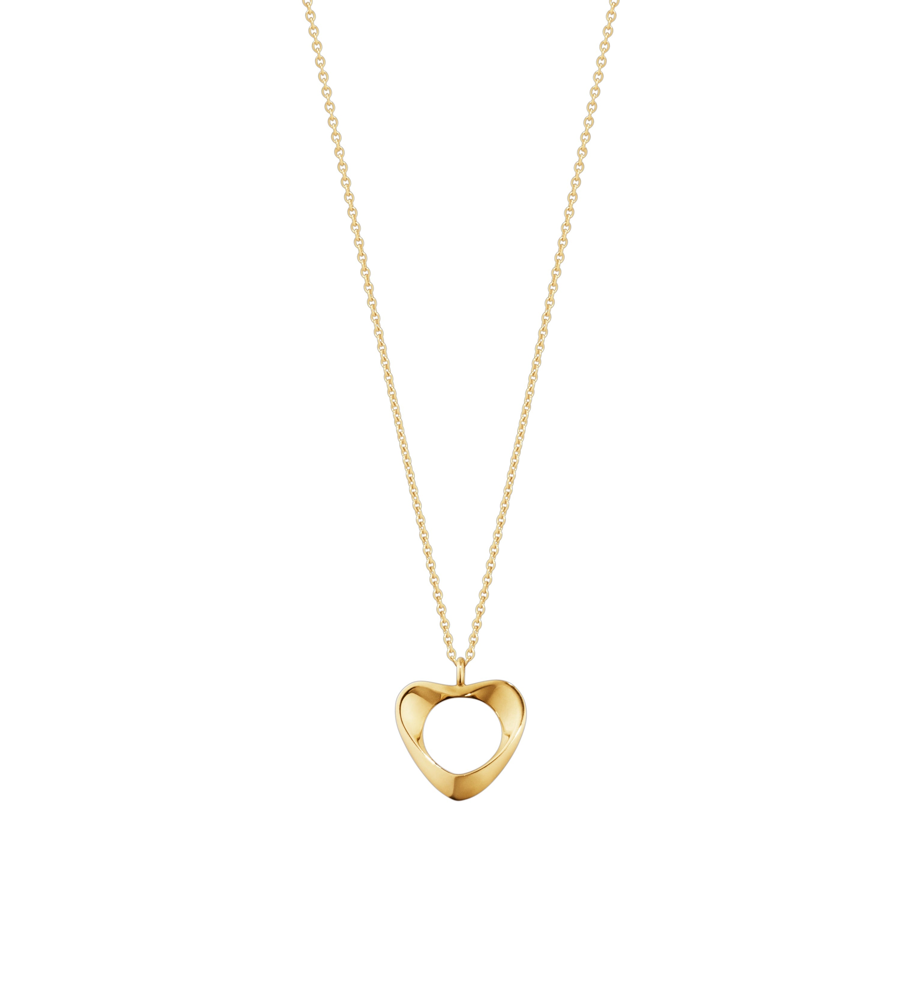 Georg Jensen Hearts 18kt guld halskæde - 10012486