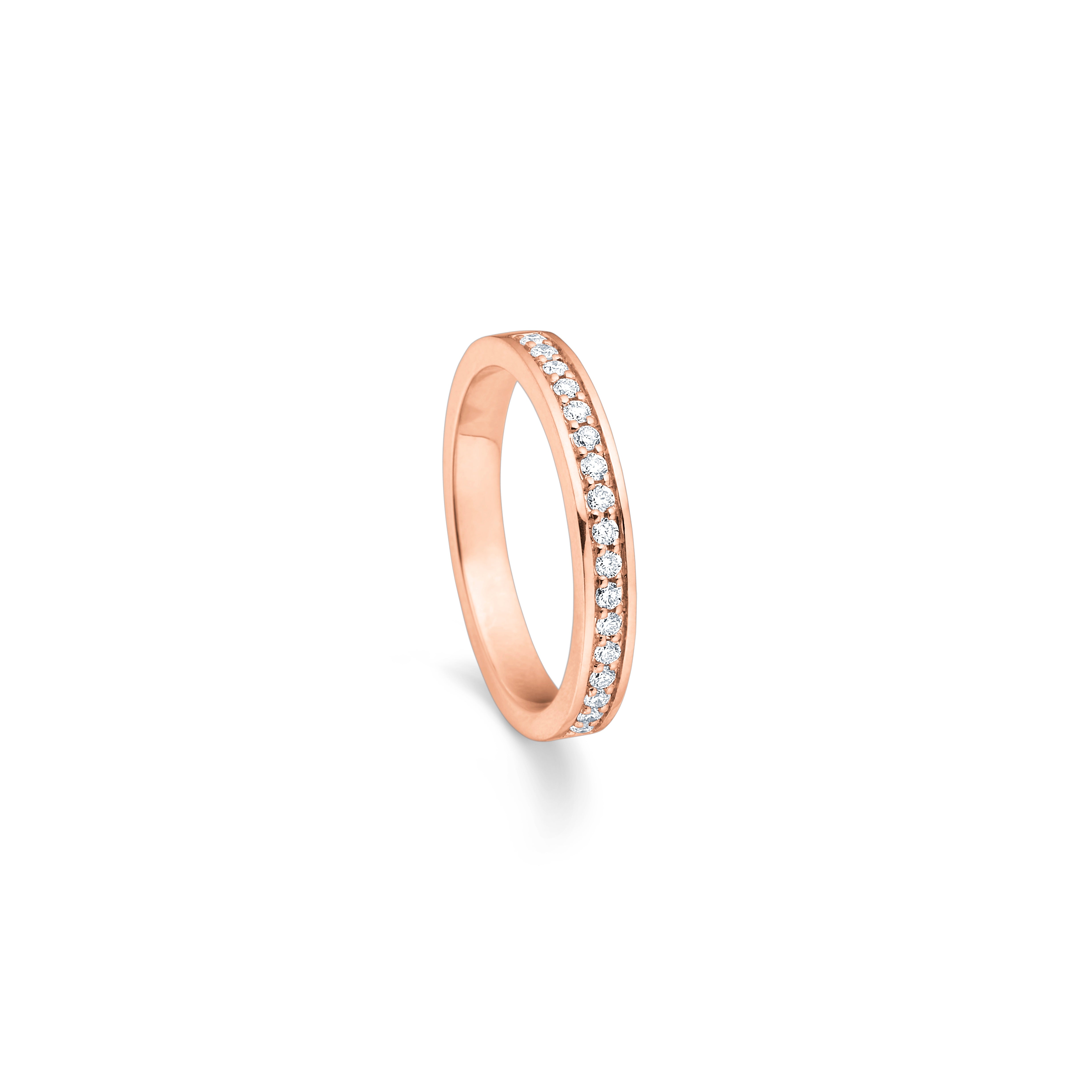 Pure ring i 14kt rosa guld - 14027D17