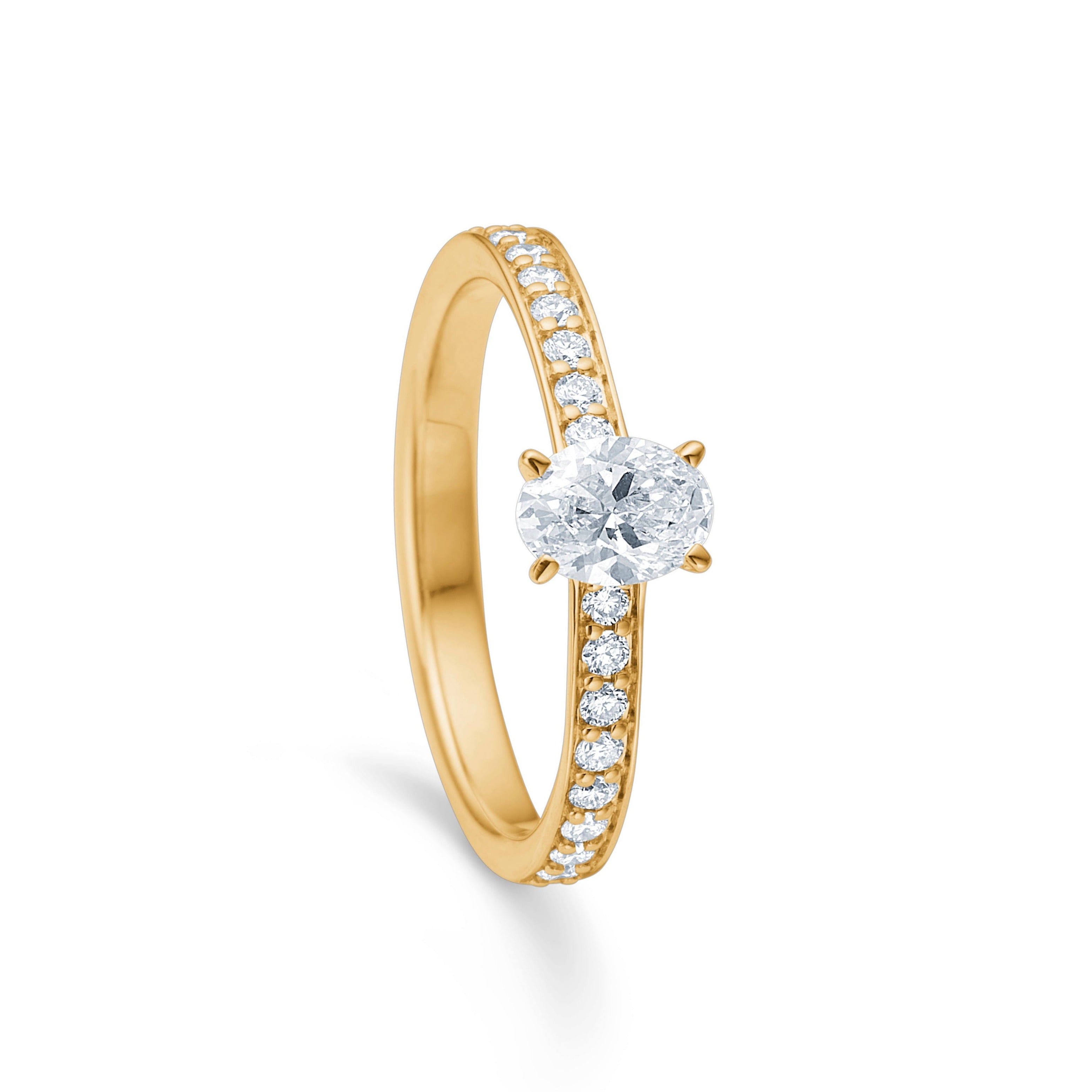 Embrace ring oval brillant - 15019D74