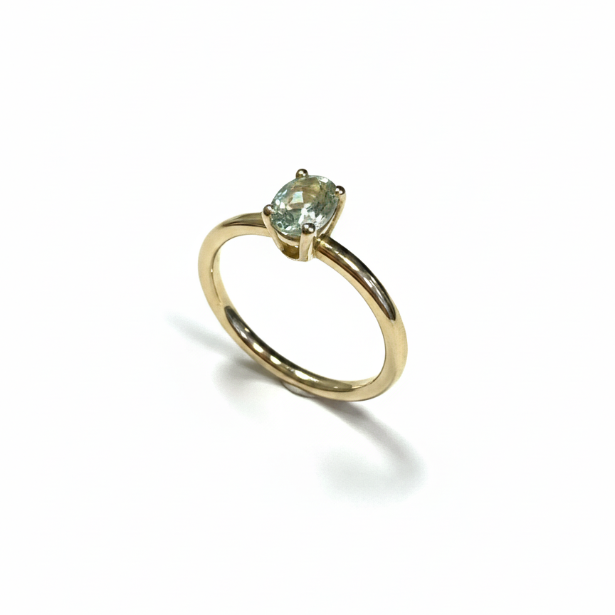 14kt Safirring - 15022S100