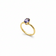14kt  Safirring - 14022s92