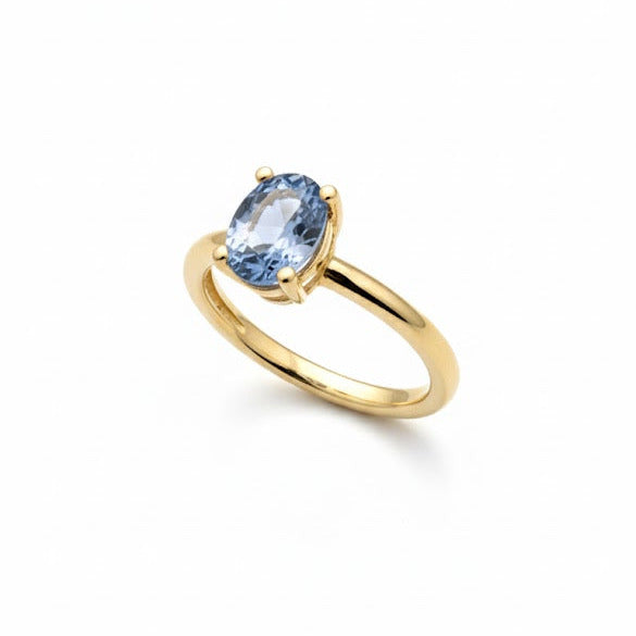 14kt safir ring - 15022T148