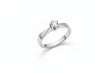 Solitairering m. 0,15ct brillant - 16016D15