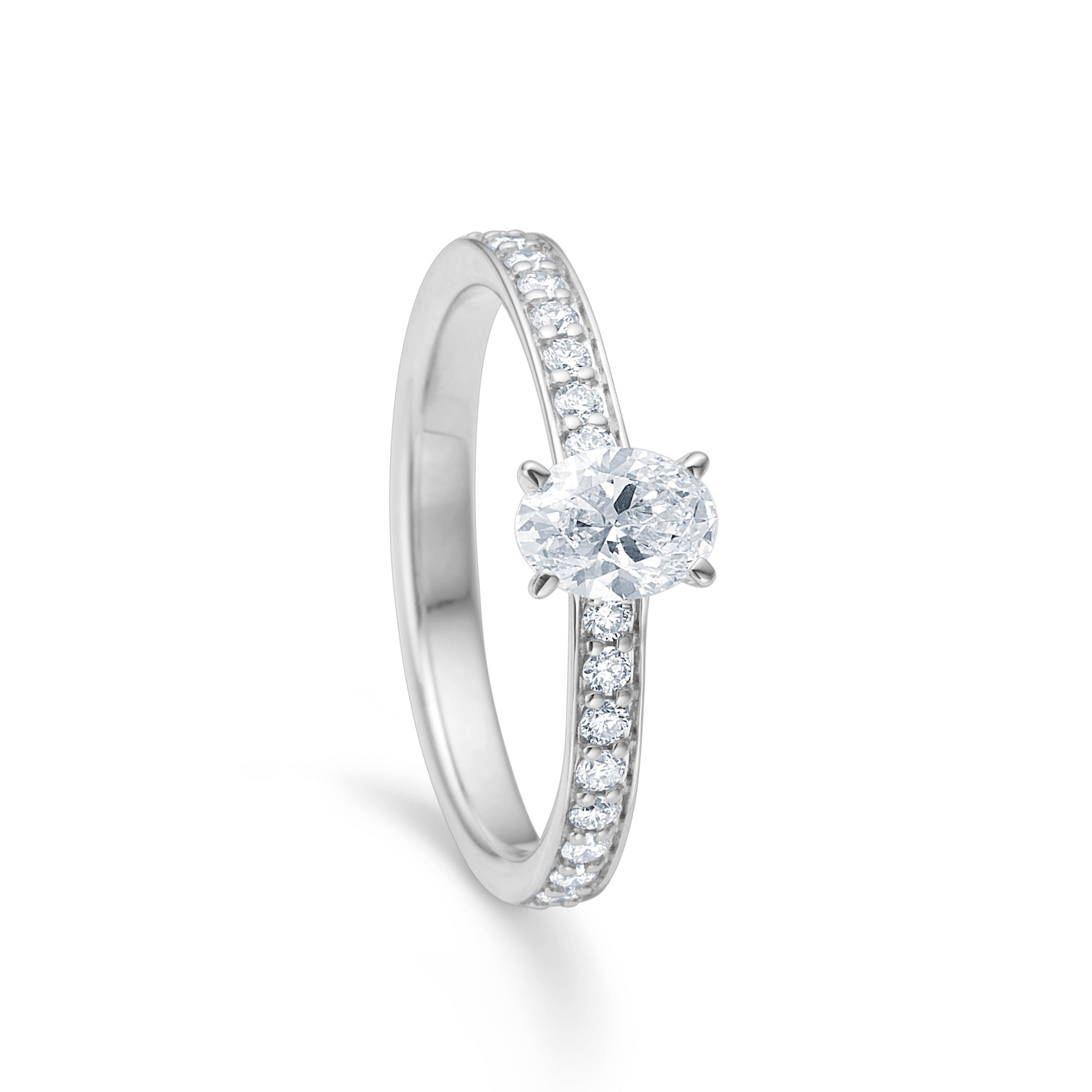 Embrace ring oval brillant - 16019D74