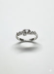 Cherish ring i 14kt hvidguld m. 0,34ct brillanter - 16034D34