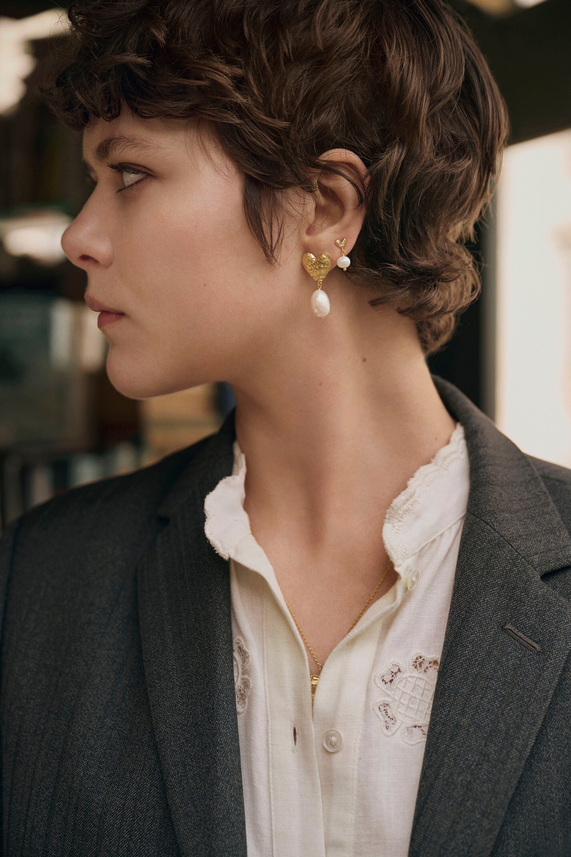 Luba Maanesten øreringe