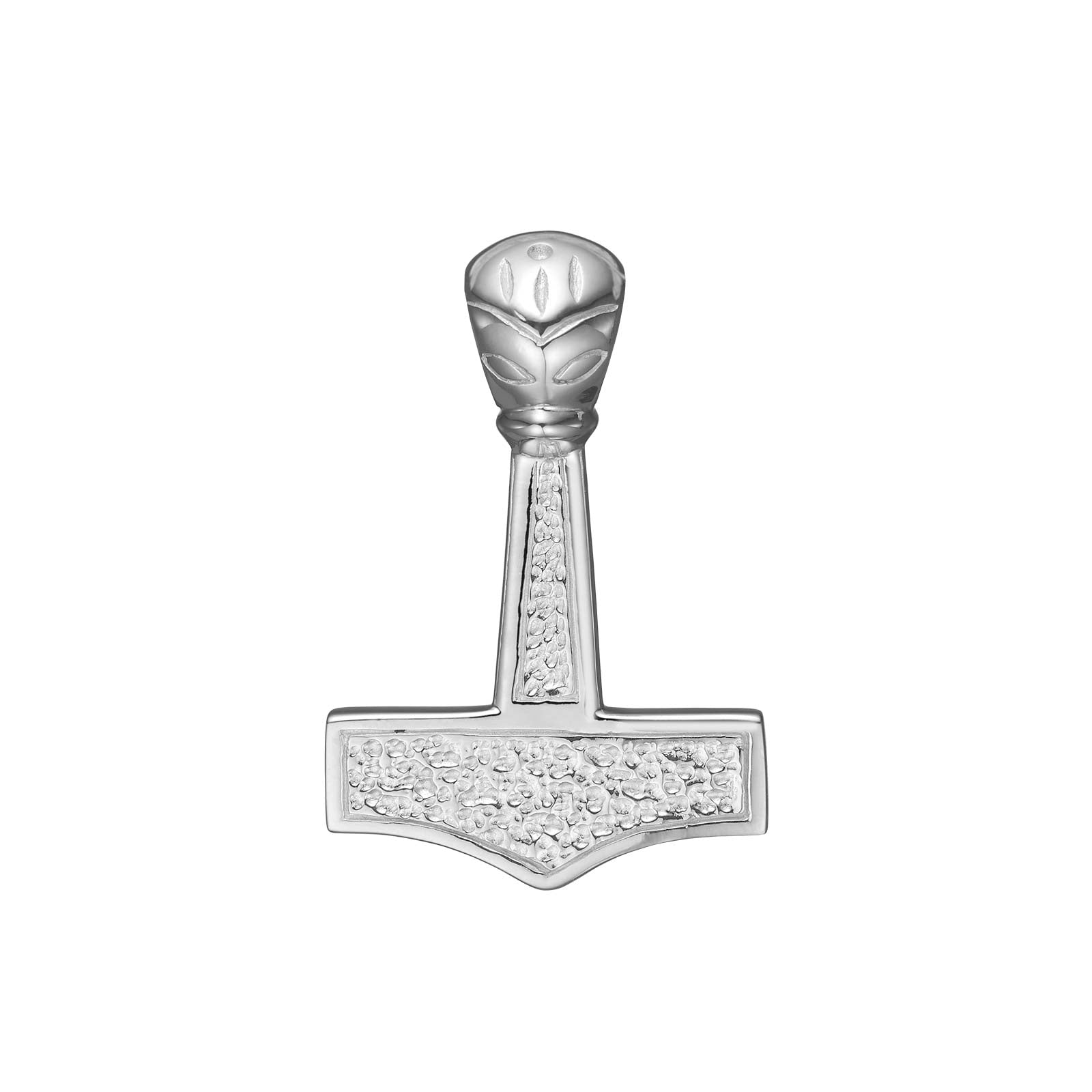 SIERSBØL sølv rhod. vedhæng Thors hammer 31mm