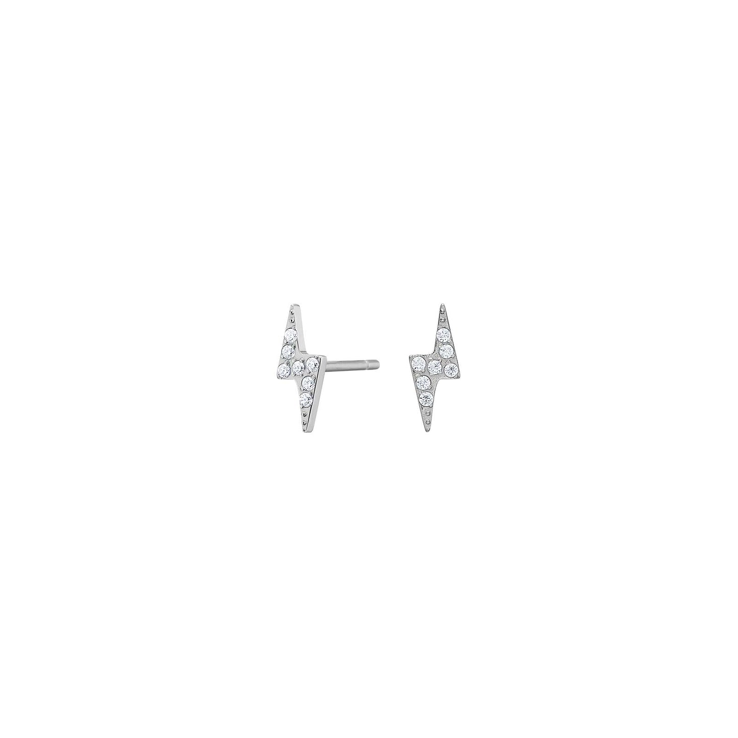Titanium ørestikker lyn m cz