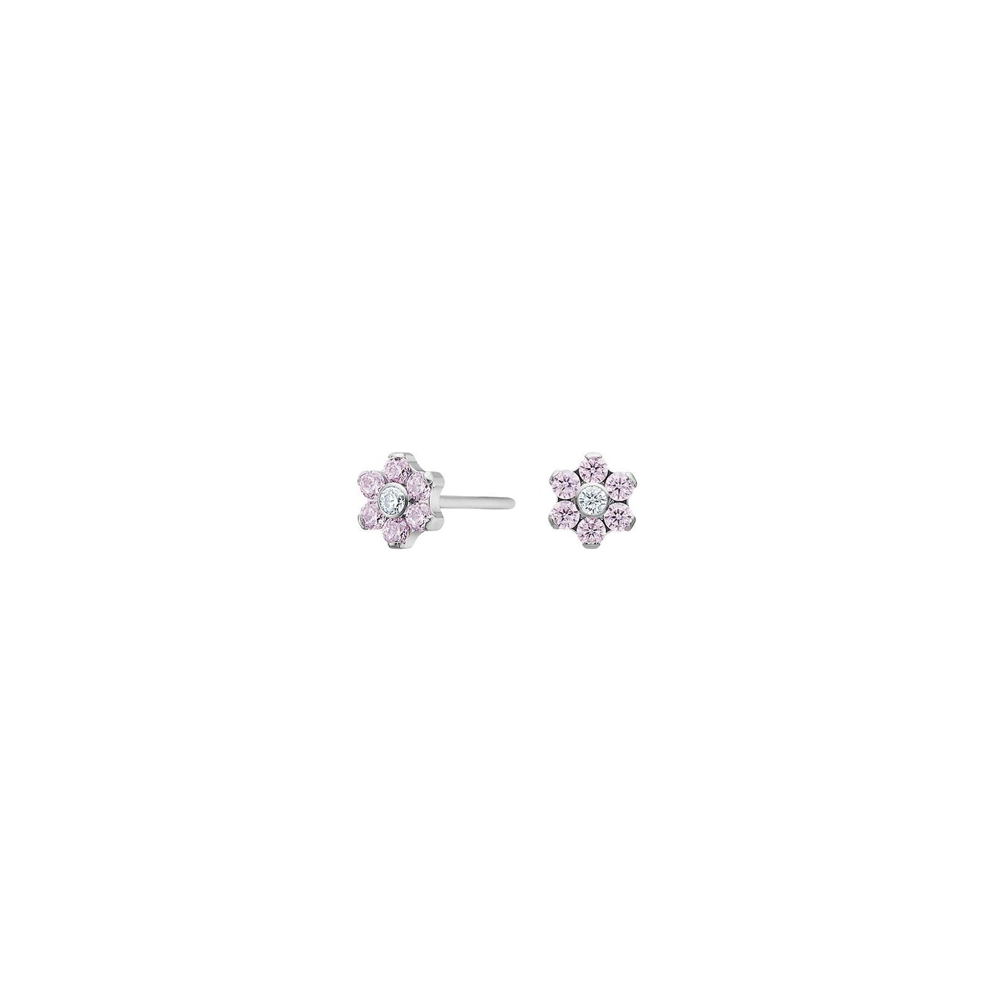 Titanium ørestikker blomst  - 30150193718