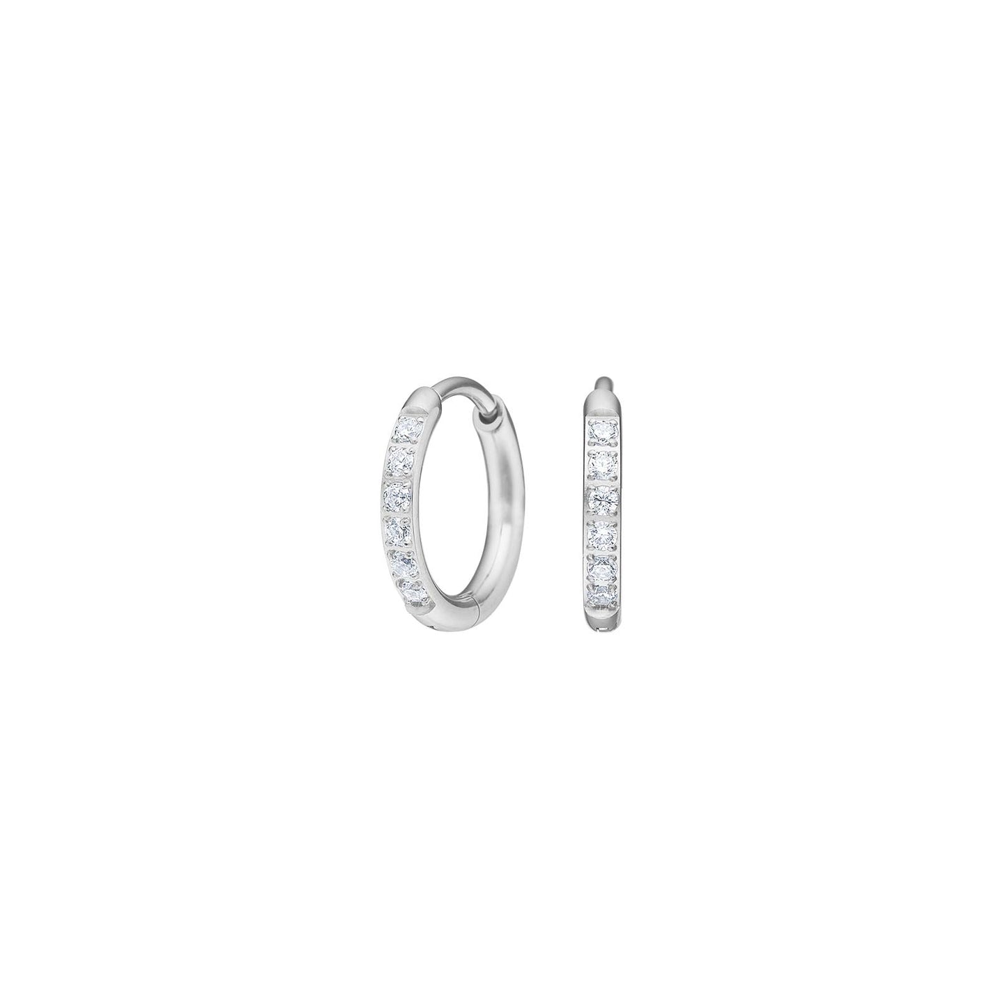 Titanium creoler 10mm m cz