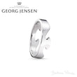 Georg Jensen Fusion blank ende ring i 18kt hvidguld - 20000289