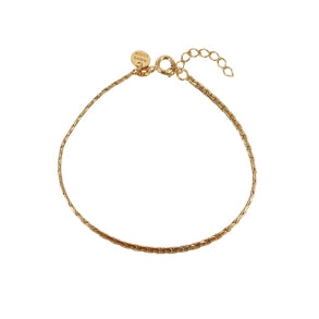 Aqua Dulce Cobra armbånd forgyldt sølv - 4901