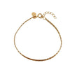 Aqua Dulce Cobra armbånd forgyldt sølv - 4901