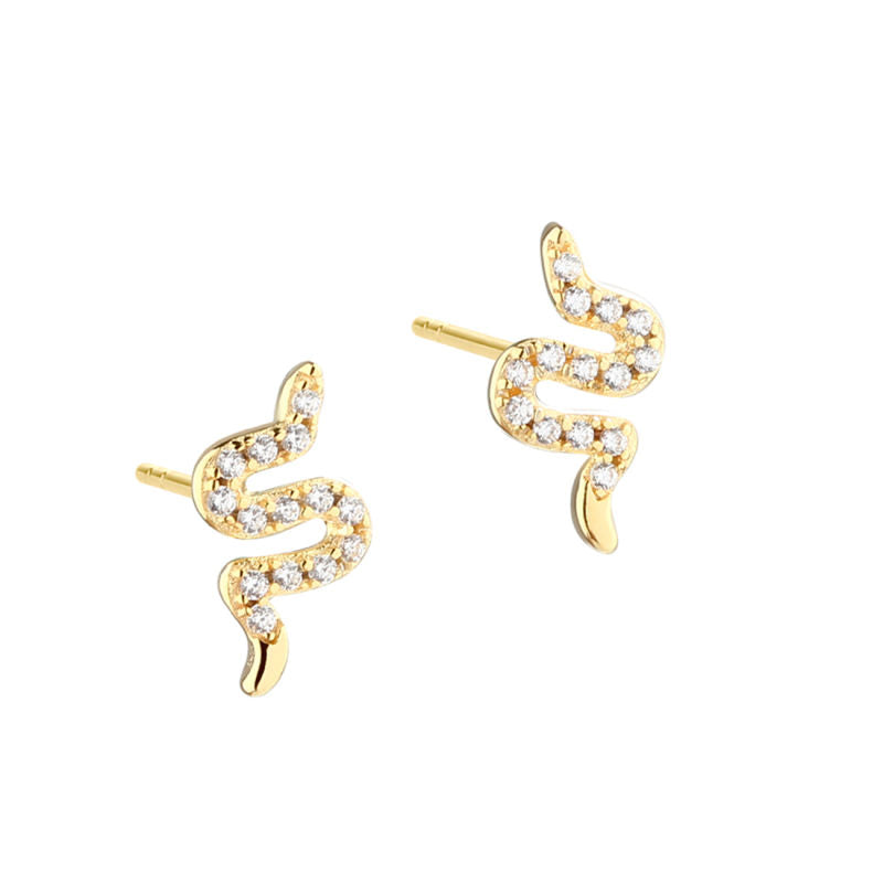 Darling snake ørering Aqua Dulce - 5696