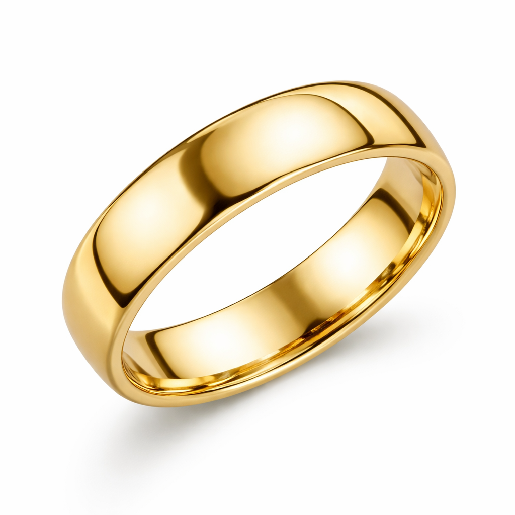 6 mm bred vielsesring - 75060