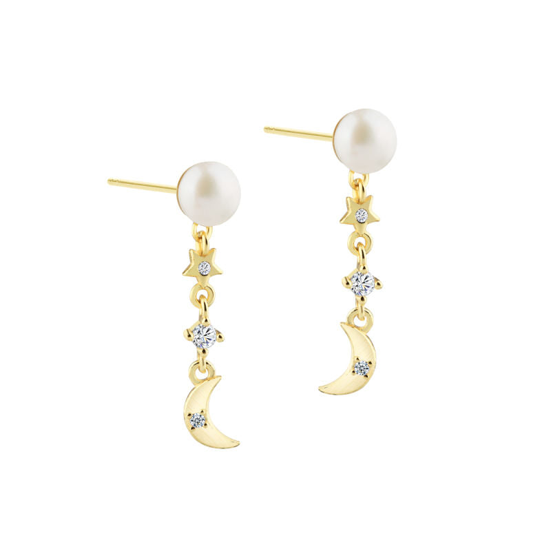 Dreamlit Pearl Øreringe Aqua Dulce - 7195