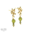 Aqua Dulce aya olive stud - 7293