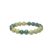 Stenarmbånd med jade og agat - 80120805900