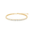 Joanlinor tennisarmbånd forløb forgyldt - 80451405900
