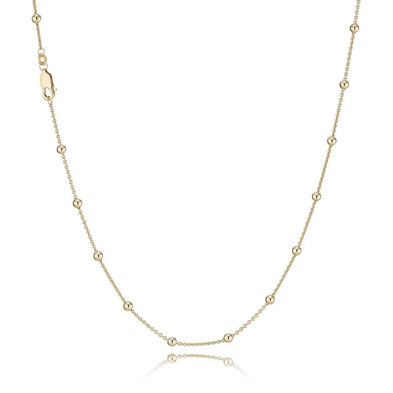 Kuglekæde i 8kt rødguld - AR8