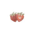 Baia cranberry broche - 4171
