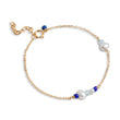 Enamel Sofia armbånd - B136G-Marine