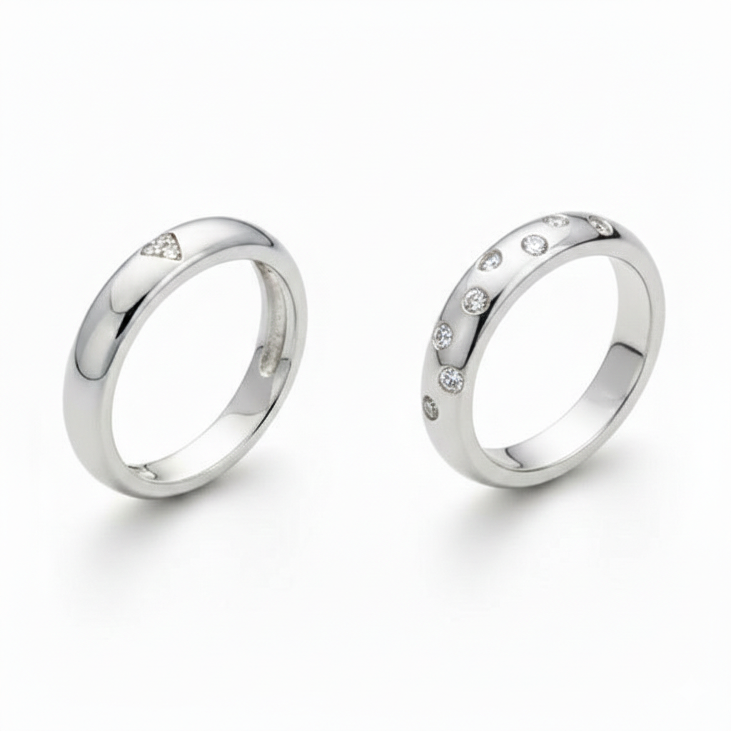 Kombi vielsesring - DES12013