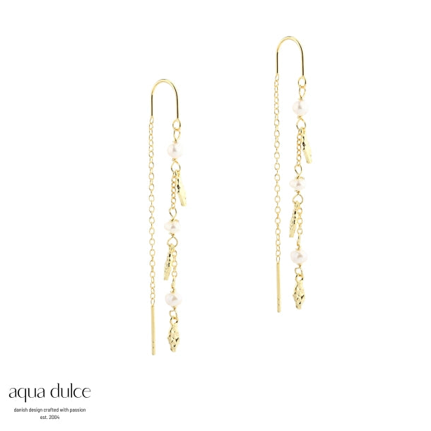 Aqua Dulce Milena pearl øreringe - 5823