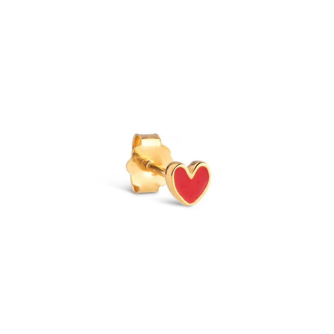 Enamel Amore stud - E463G