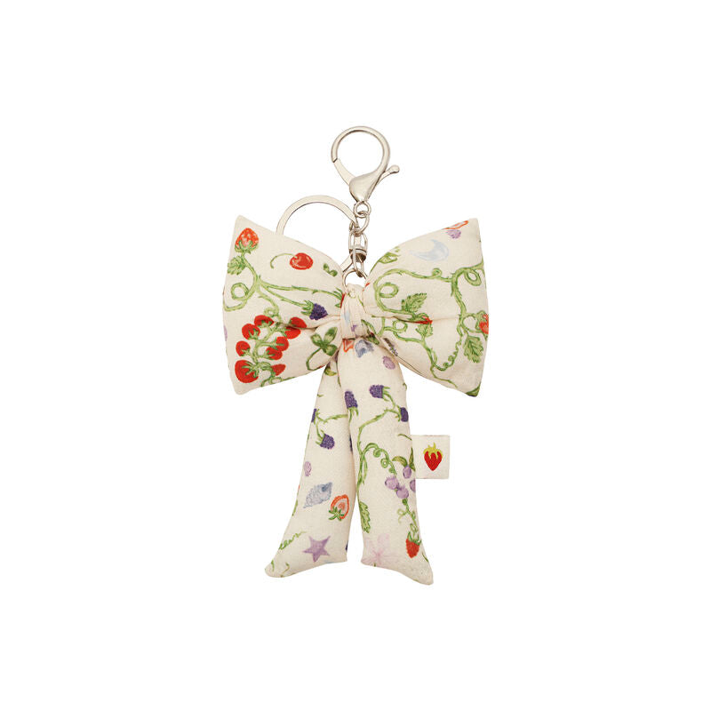 Fabric Bow Nøglering Garden Magic Ivory - 4111
