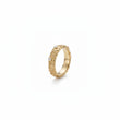 Hjerteranke ring 14kt m. brillianter - 15002D006