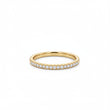 Memoire alliancering m. 0,19ct brillanter - 15025D19