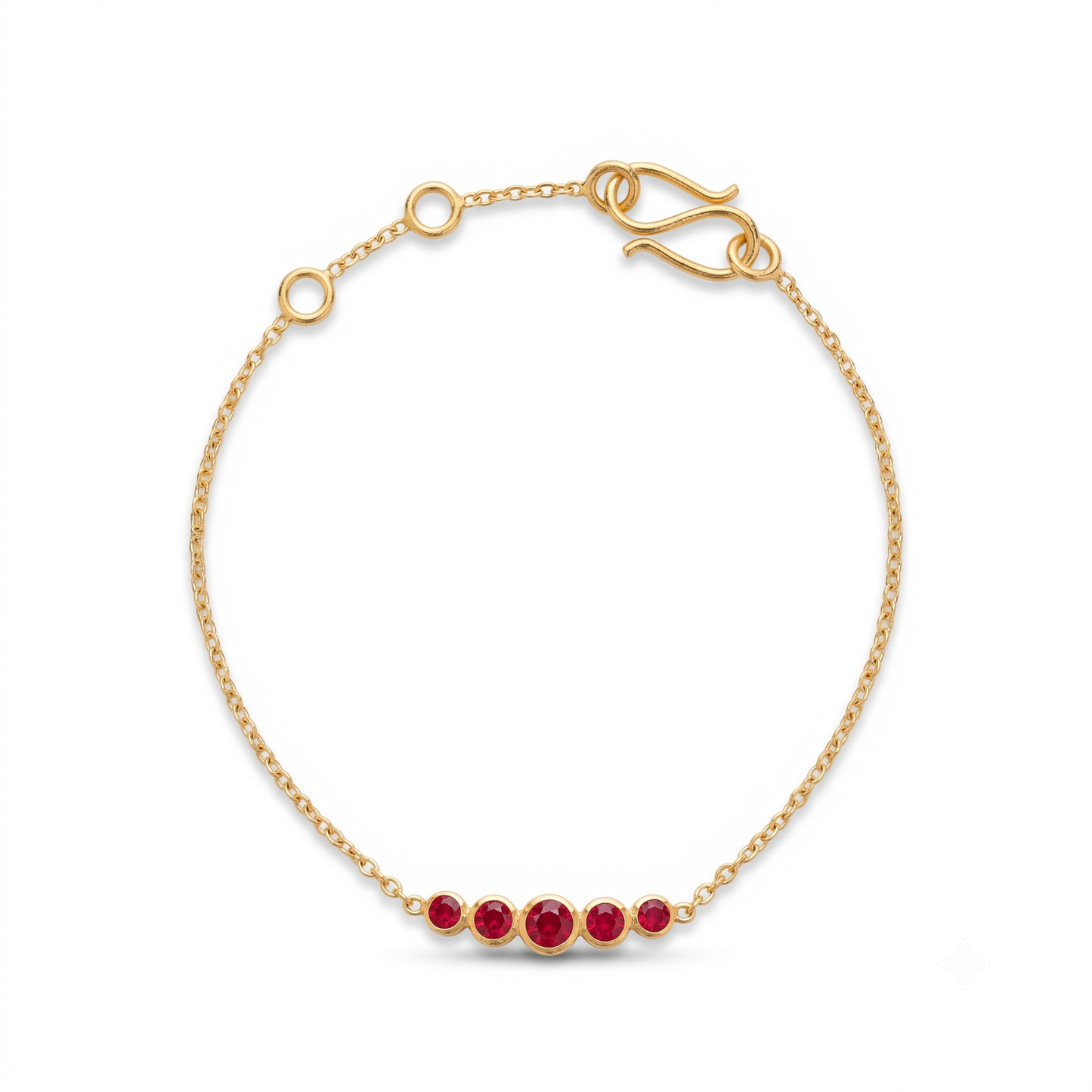 Karma Anchor armbånd - 595001-rød
