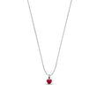 Enamel Amore halskæde - N127S-Bordeaux