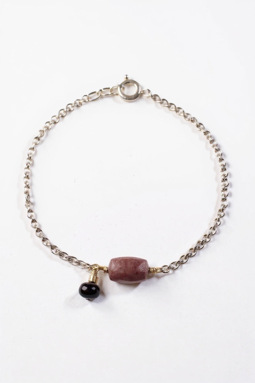 Palliet armbånd Turmalin