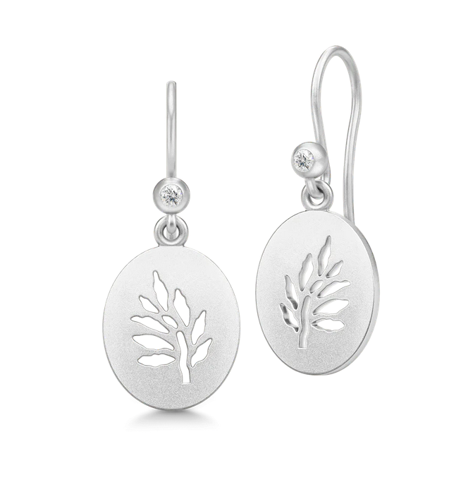 Julie Sandlau Tree of Life øreringe - HKS662RHCZ