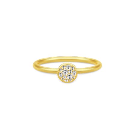Julie Sandlau multipave ring forgyldt sølv - RI254GDCZ