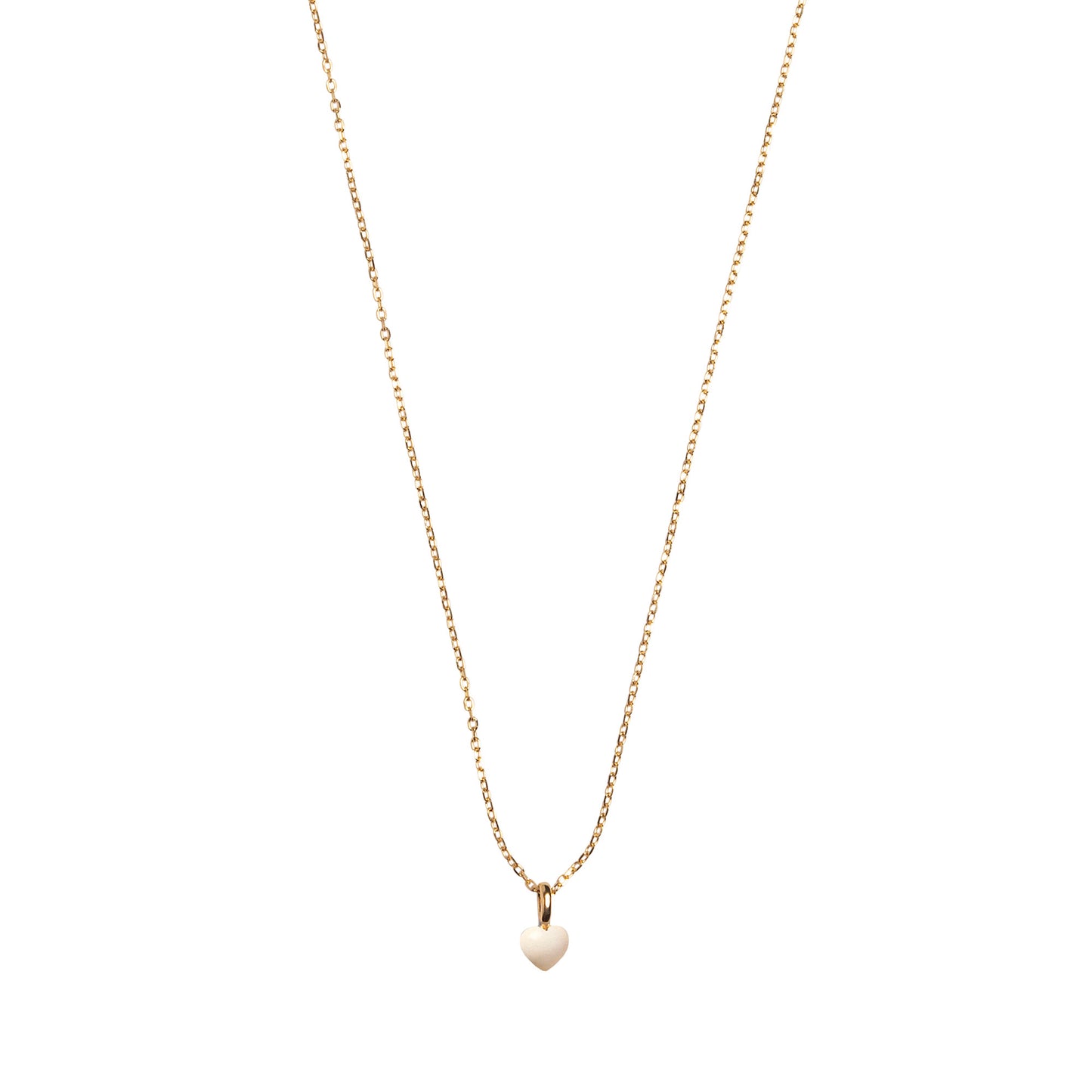 Enamel Amore halskæde - N127G-daisy