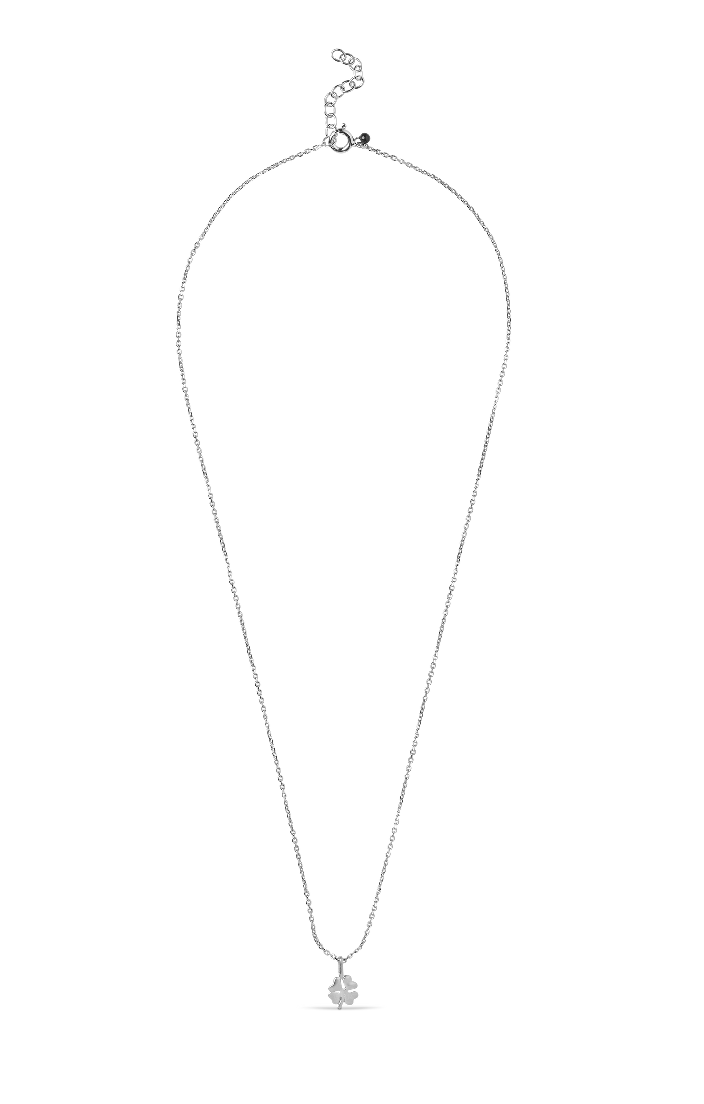 Enamel Firkløver halskæde - N138SM