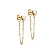 Enamel Lola Heart øreringe - E441G-Daisy
