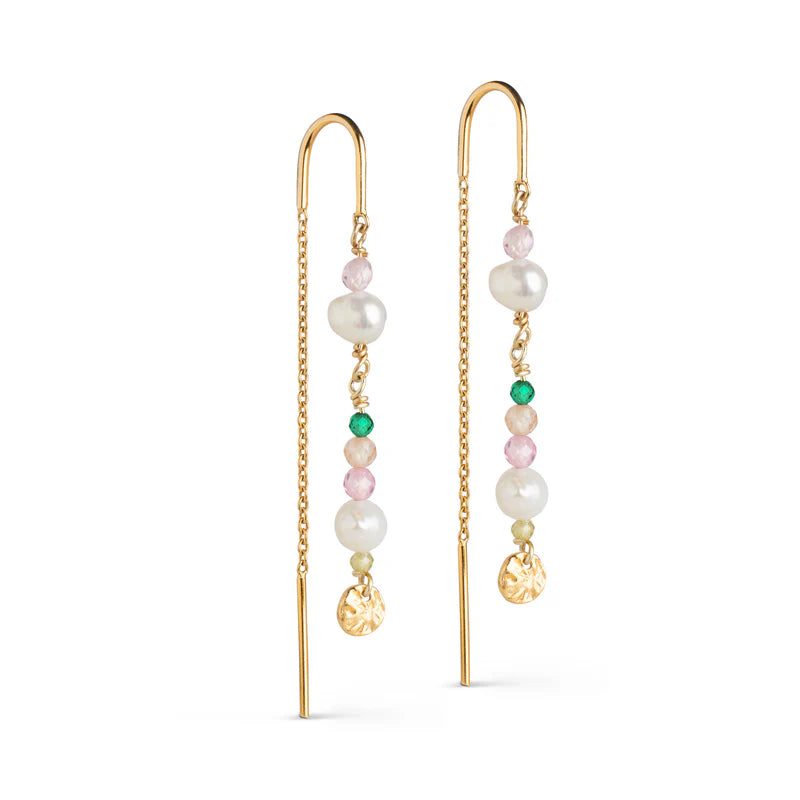 Enamel Sofia øreringe Rosa - E282G