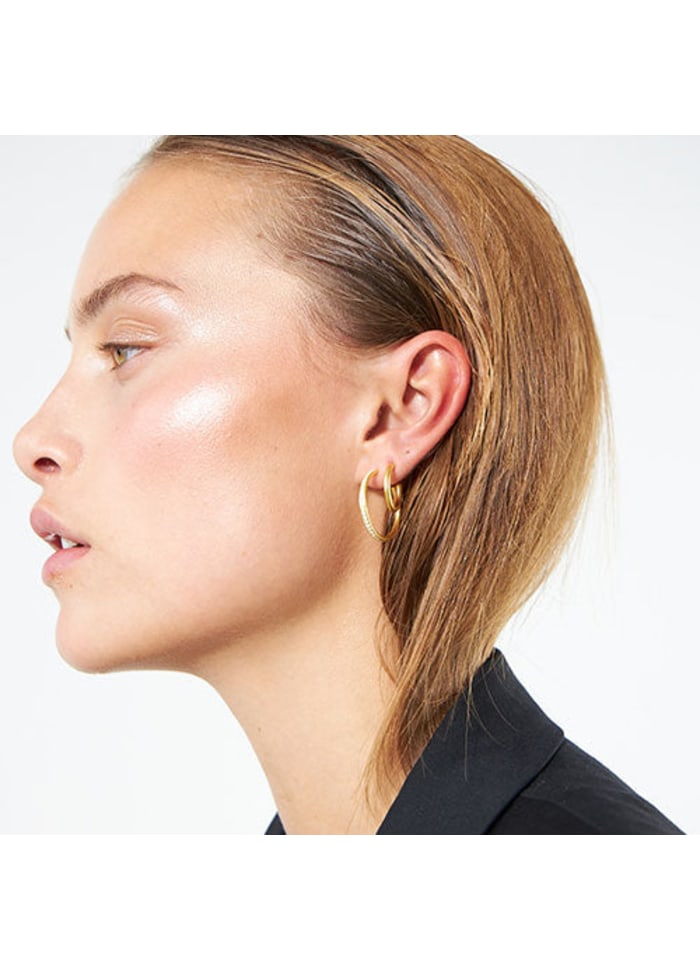 Julie Sandlau Infinity Pear Hoops - HPS47GD