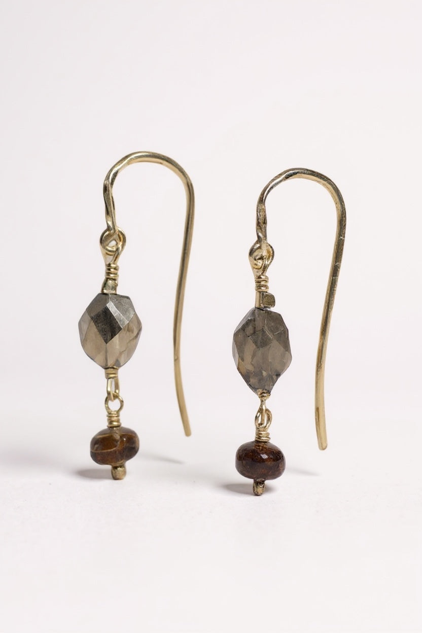 Turmalin øreringe - 25023T