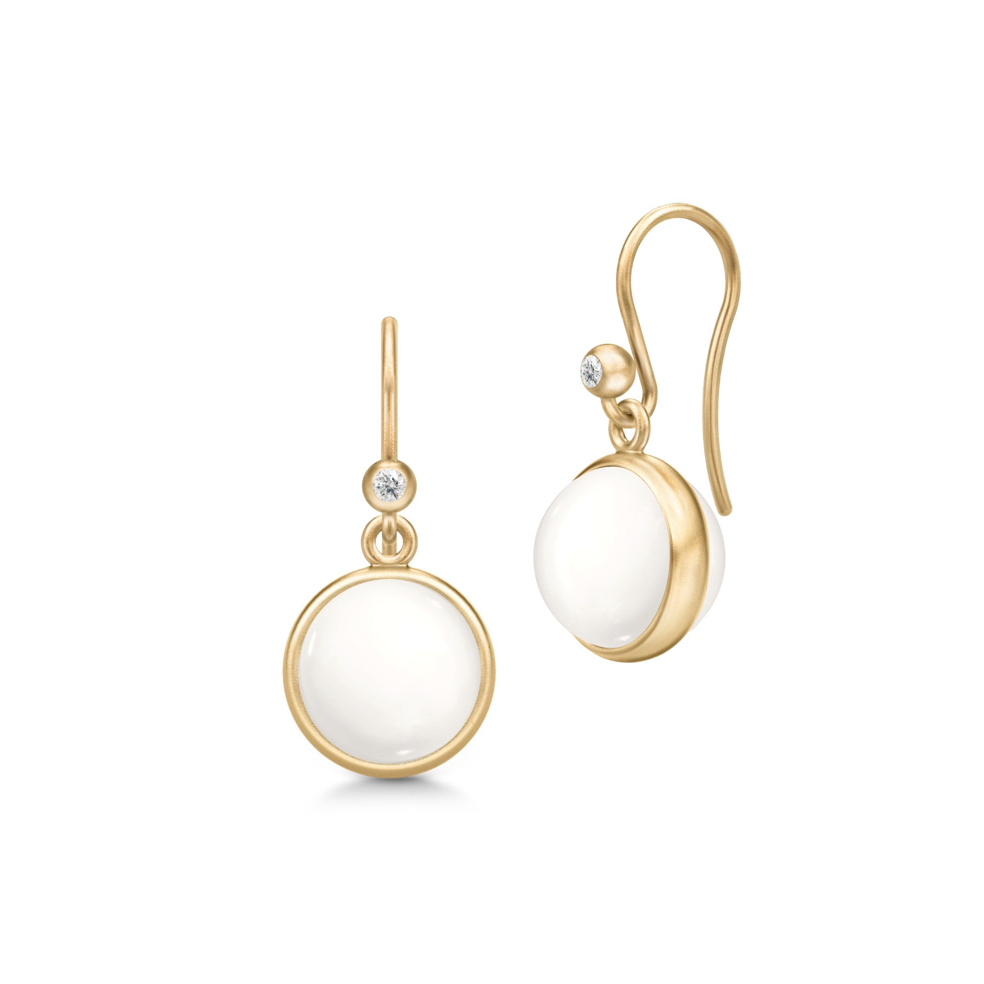 Julie Sandlau Ørering Ivory krystal - HKS181GD