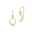 Julie Sandlau Ørering Ivory krystal - HKS181GD
