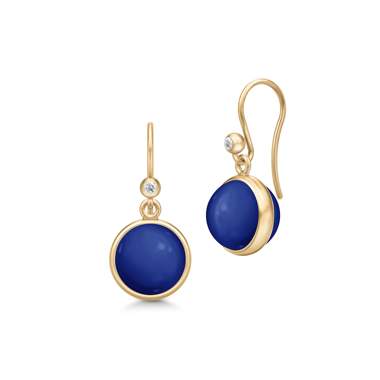 Julie Sandlau Ørering Lapis krystal - HKS181GD