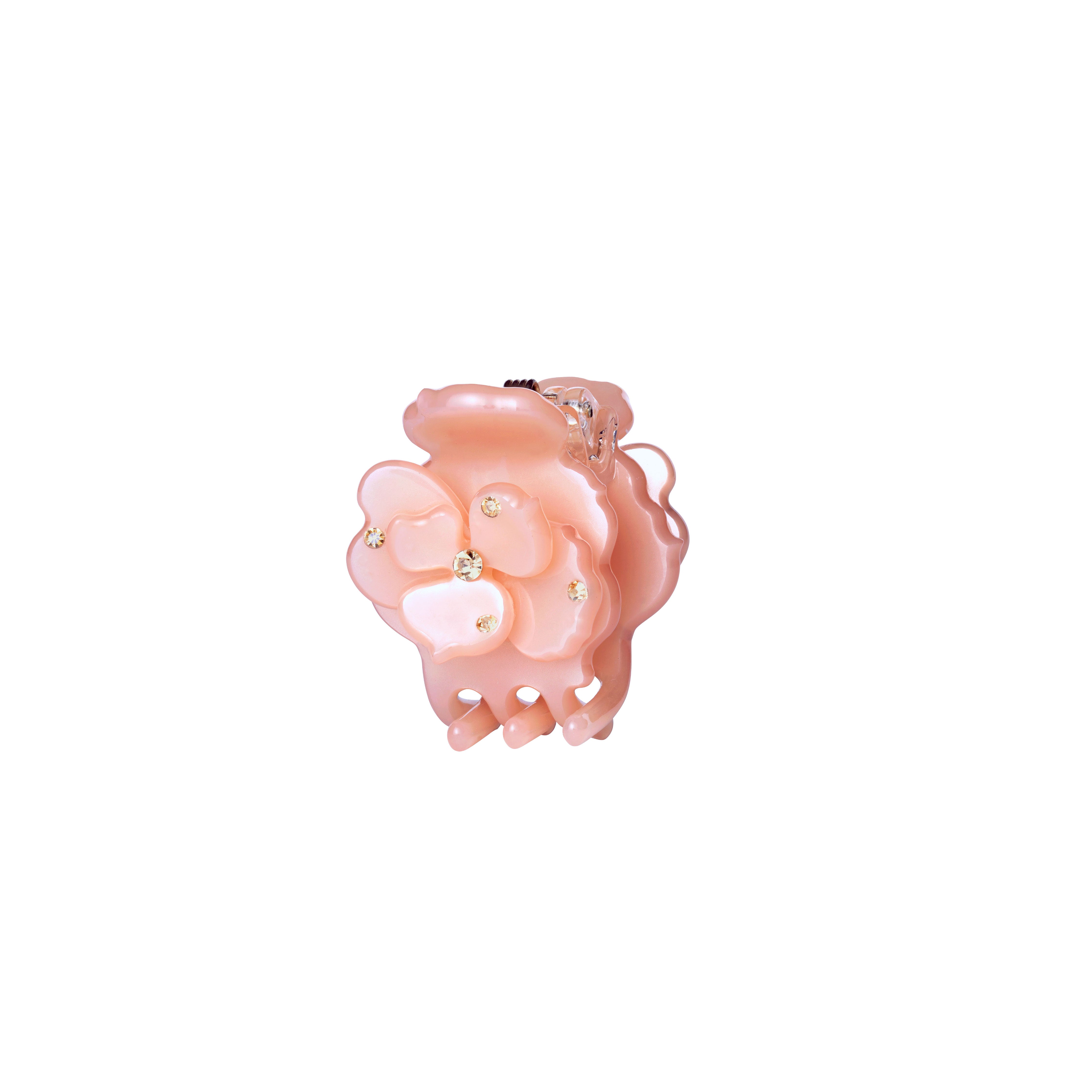 Rohi hårklemme blush