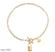 Aqua Dulce Lock Love armbånd